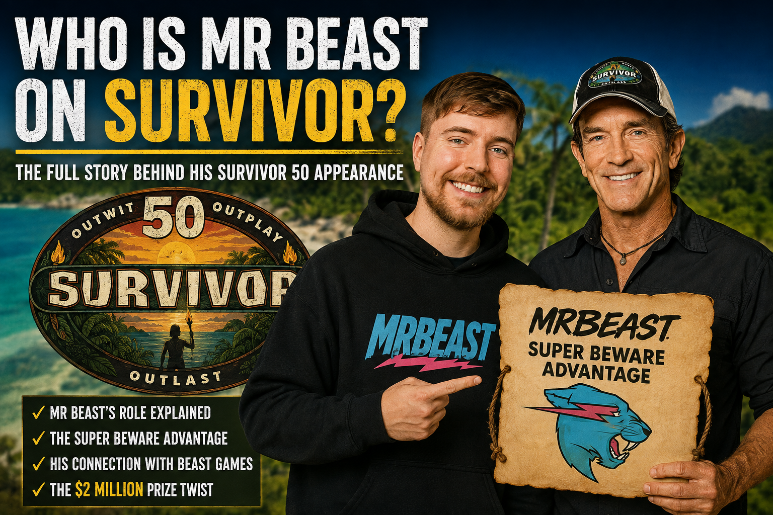 who is mr beast on survivor