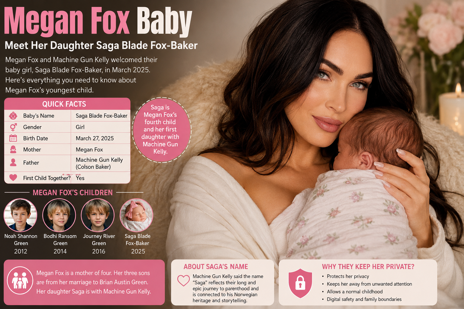 megan fox baby