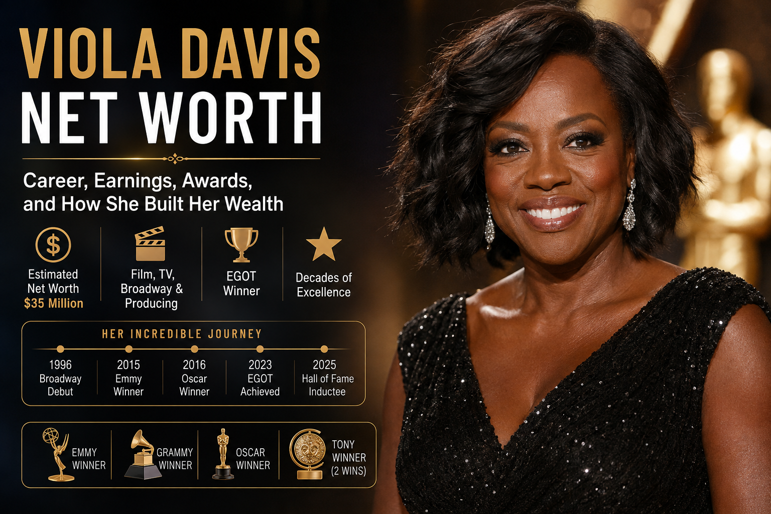 viola davis net worth